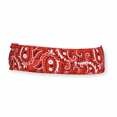 Headband Red One Size Terrycloth MPN:6605