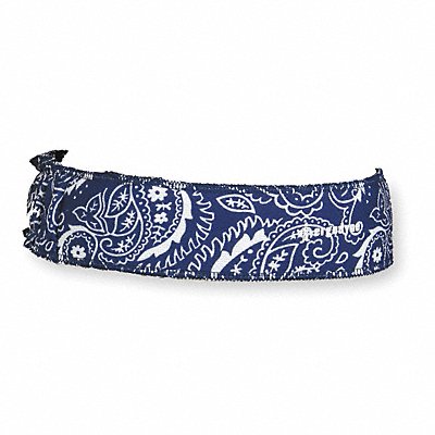 Headband Blue Terrycloth One Size MPN:6605