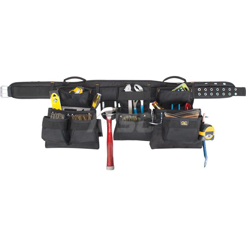 Tool Aprons & Tool Belts, Tool Type: Tool Rig , Minimum Waist Size: 47 , Maximum Waist Size: 55 , Material: Polyester , Number of Pockets: 18.000  MPN:5605XL