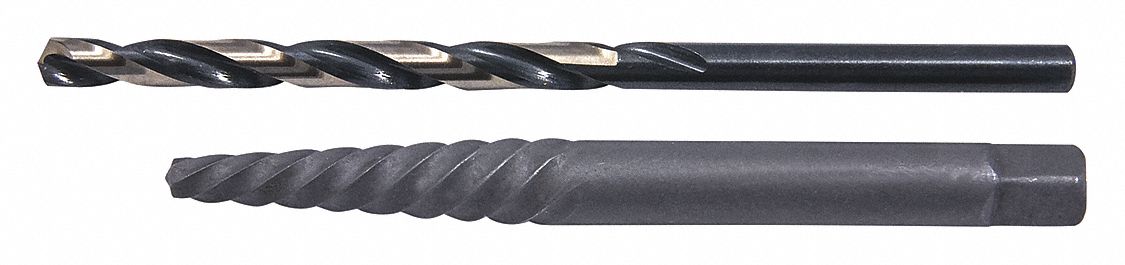 Screw Extractor Set 2pc HSS Plastic Tube MPN:C22313
