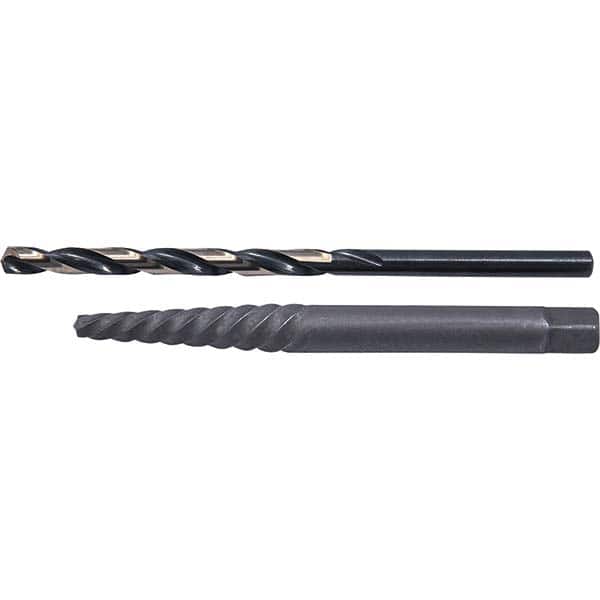 Screw Extractor & Drill: 2 Pc MPN:C22311