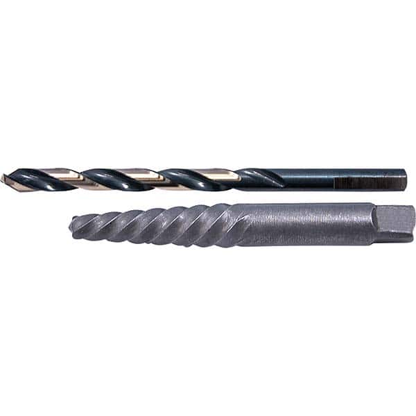 Screw Extractor & Drill: 2 Pc MPN:C22315
