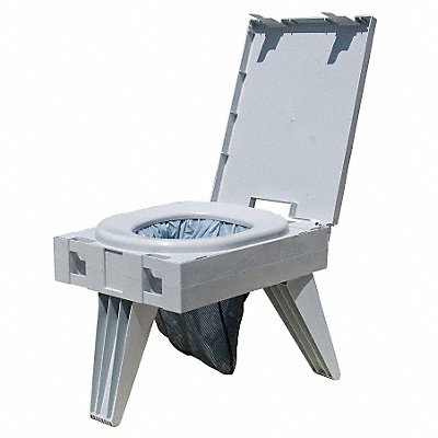 Portable Toilet Plastic 500 lb MaxWeight MPN:D119PET