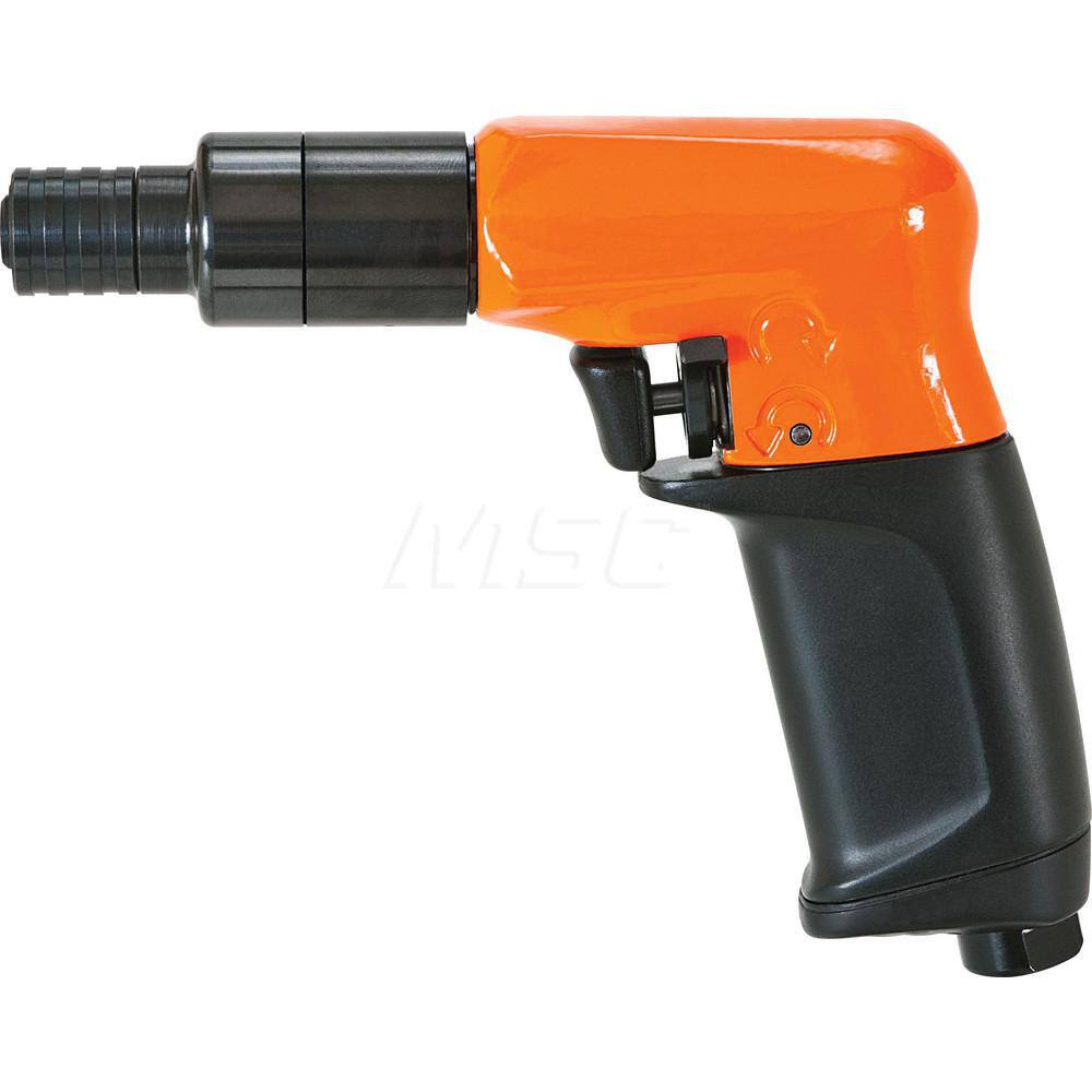 Air Screwdrivers, Handle Type: P Handle , Torque (In/Lb): 26.00 , Bit Holder Size (Inch): 1/4 , Speed (RPM): 2800 , Number Of Speeds: 1  MPN:19PTS02Q