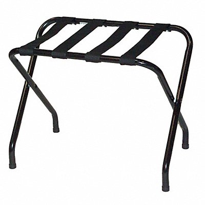Luggage Rack Flat Top Black PK6 MPN:0155BL-BL