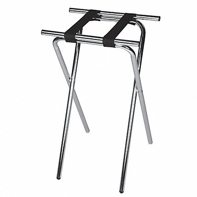 Deluxe Steel Tray Stand Chrome MPN:1053C-1