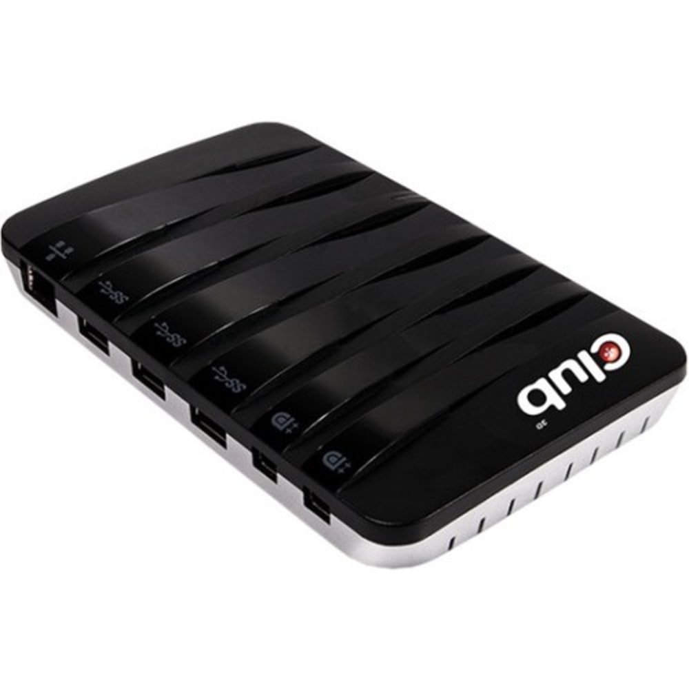 Club 3D SenseVision Y-Cabled Docking Station - for Notebook/Desktop PC - USB - 3 x USB Ports - 3 x USB 3.0 - Network (RJ-45) - DisplayPort - Wired MPN:CSV-3203
