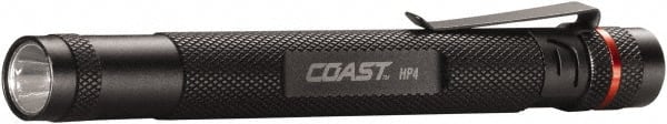 Handheld Flashlight: LED, 100 Lumens, 3.5 hr Max Run Time, AAA Battery (Included) MPN:19276