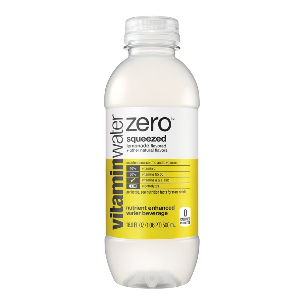 glaceau vitaminwaterzero Squeezed, 16.9 Oz, Pack Of 24 MPN:VWZSQUEEZED16.924PK