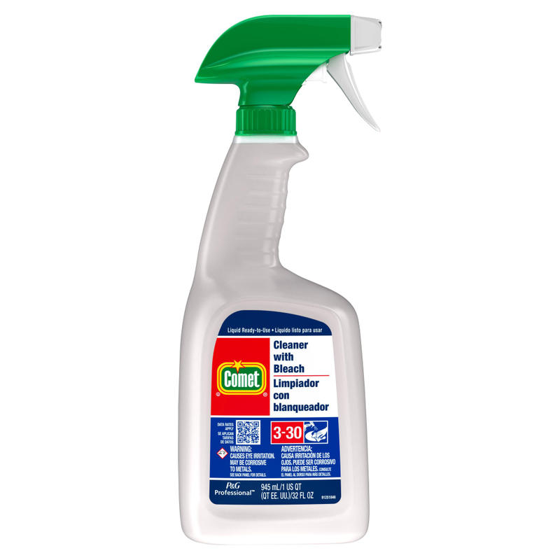 Comet Professional All-Purpose Liquid Cleaner, 32 Oz, 2 Bottles Per Case, Carton Of 4 Cases MPN:02287CT