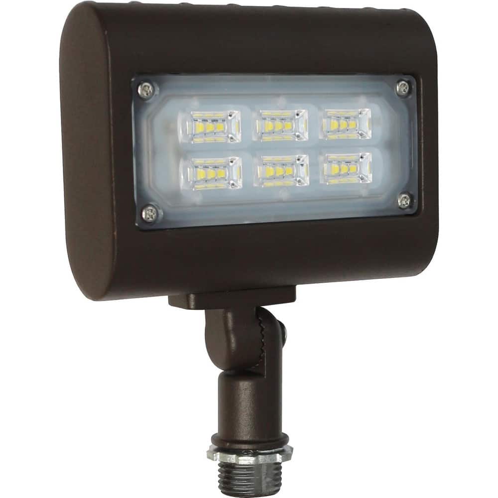 Floodlight Fixtures, Mounting Type: Knuckle , Housing Color: Bronze , Housing Material: Aluminum , Lumens: 1950 , Lamp Type: LED  MPN:L15W3KFLKNCL4P