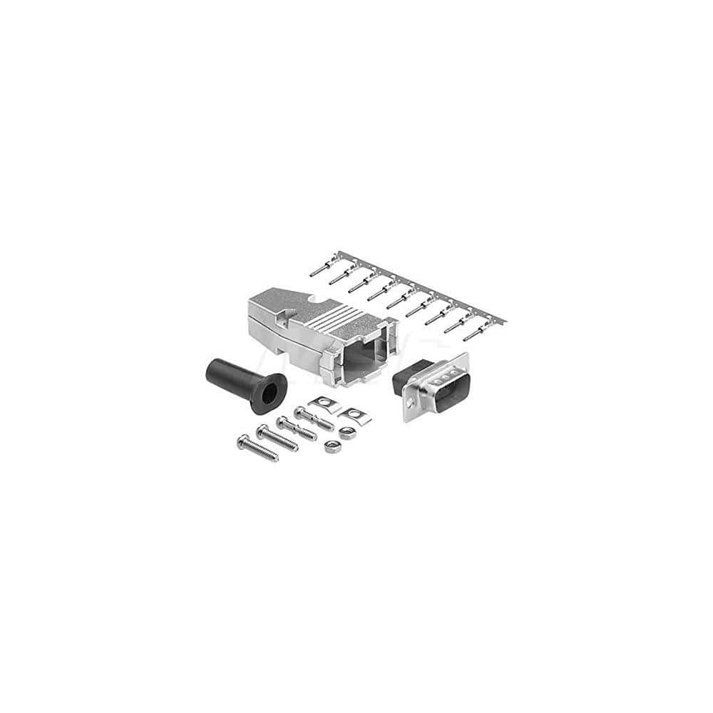 Male D-Sub RS-232 Serial DB9 Adapter MPN:DCT-9MM-KIT