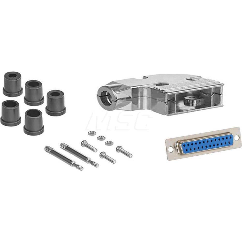 Female D-Sub RS-232 Serial DB25 Adapter MPN:DSC-25FMA-KIT