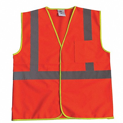 J6013 U-Block Vest Class1 Orange/Red 2XL/3XL MPN:53YK45