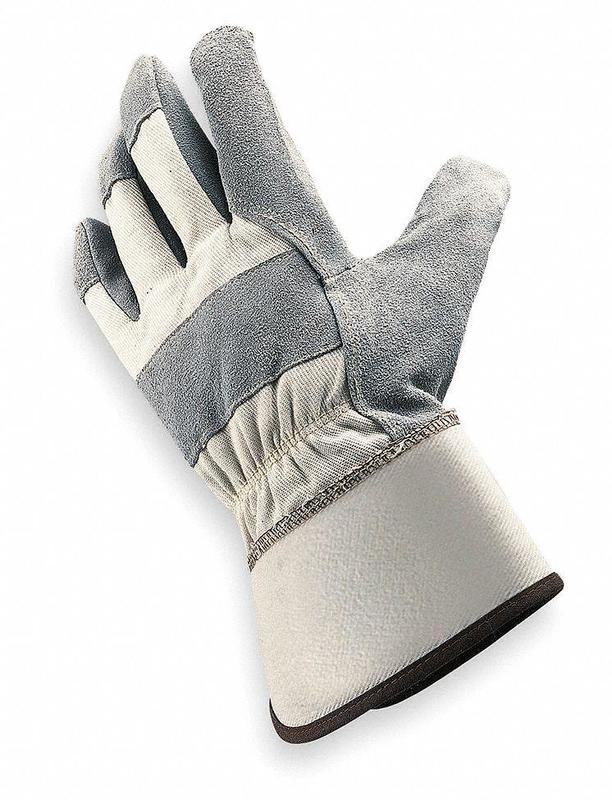 D1579 Leather Gloves Gray S PR MPN:1VT32