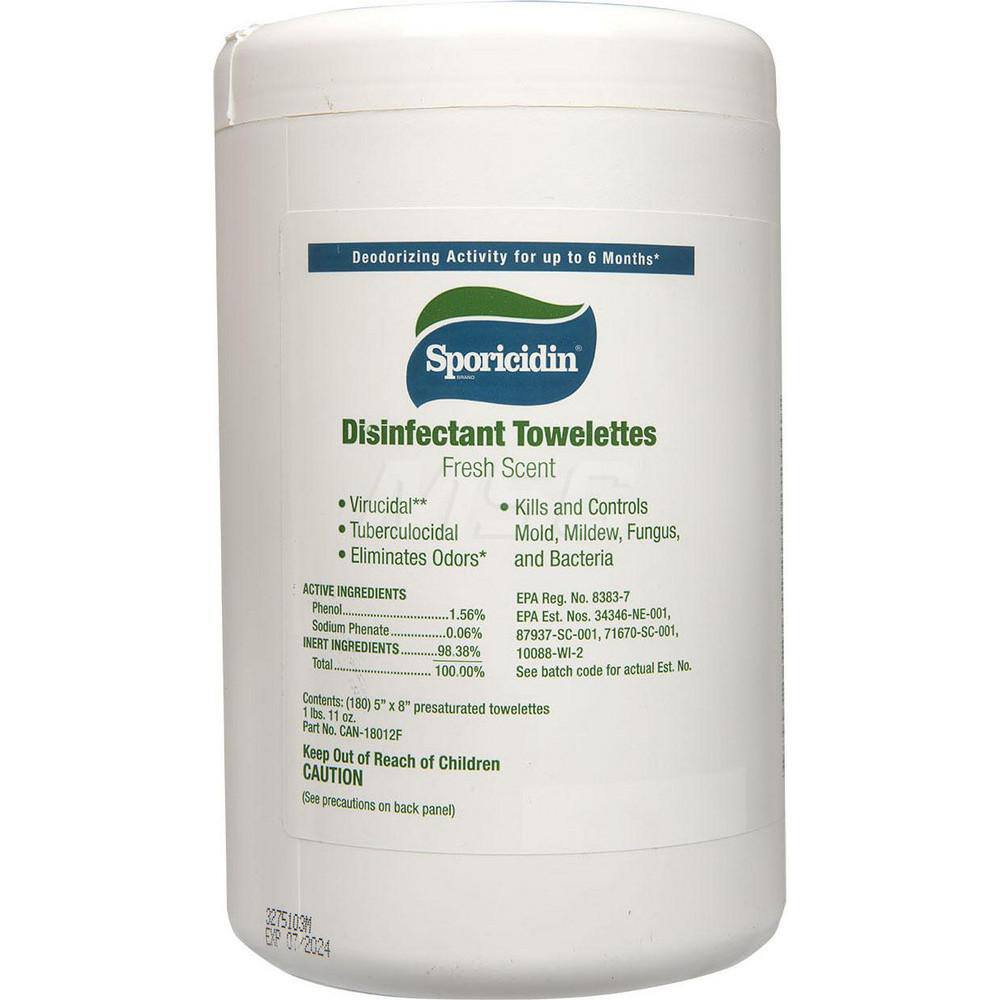 Disinfecting Wipes: MPN:CAN-18012F
