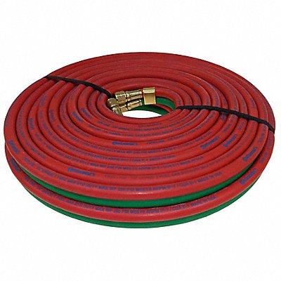 Twin Line Welding Hose 1/4 50 ft. MPN:TWT-04-050BB