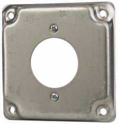 Square Surface Electrical Box Cover: Steel MPN:TP519