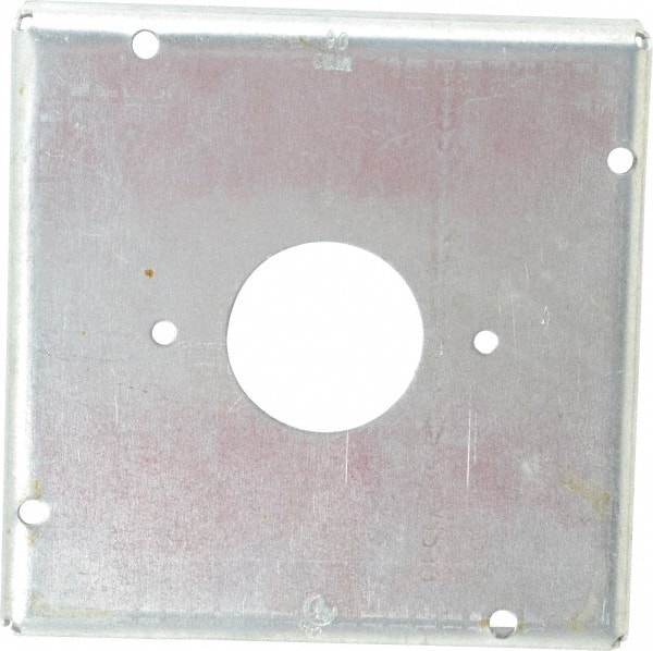 Square Surface Electrical Box Cover: Steel MPN:TP724