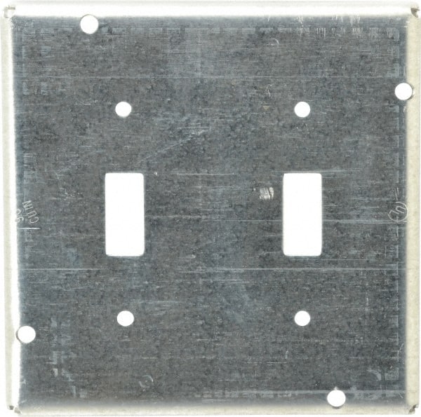 Square Surface Electrical Box Cover: Steel MPN:TP726