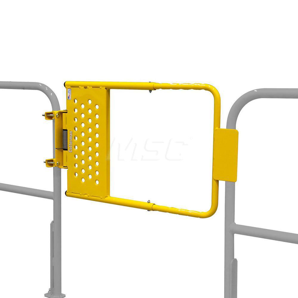 Rail Safety Gates, Fits Clear Opening (Inch): 24.0000 to 40.0000 , Material: Steel , Door Height (Inch): 21.0000 , Width (Inch): 24 , Self Closing: Yes  MPN:D0900070-01