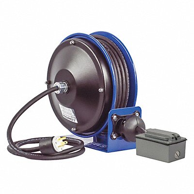 Cord Reel 30ft 12 AWG GFCI 120VAC MPN:PC10-3012-F