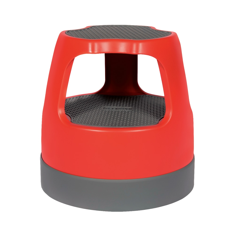 Cramer Scooter Plastic Round Stool, 300 Lb Capacity, 15 1/2in x 15 1/2in x 15in, Red MPN:50011PK43