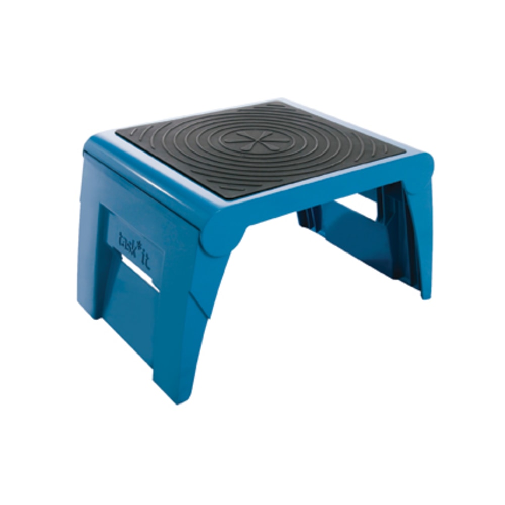 Cramer One Up Nonslip Folding Step Stool - 1 Step - 9.5in x 14.5in x 11.3in - Blue MPN:50051PK-63