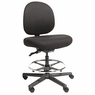 Big/Tall Chair Vinyl Black 24-34 Seat Ht MPN:TMLH4-2RK-2