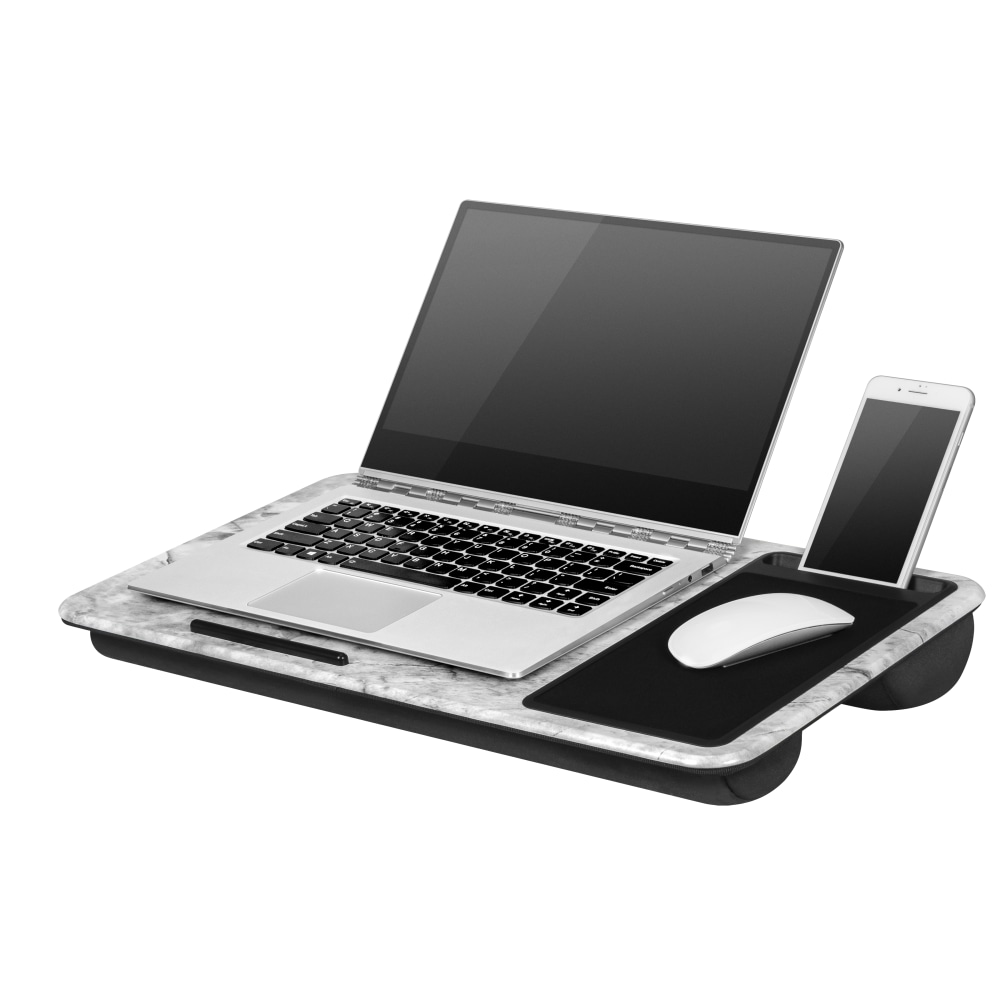 LapGear Home Office Lap Desk, 21in x 12in, Marble (Min Order Qty 2) MPN:91501