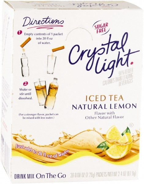 Pack of (30) 0.16 oz Packs On the Go, Iced Tea MPN:CRY00757