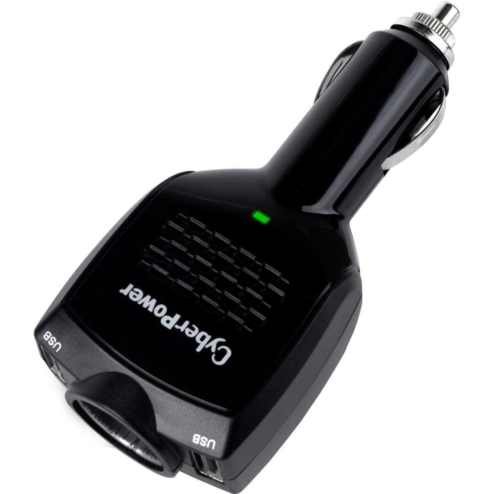 CyberPower Travel USB Charger - Power adapter - 2.1 A - QC - 2 output connectors (USB) (Min Order Qty 6) MPN:CPTDC2U1DCRC1