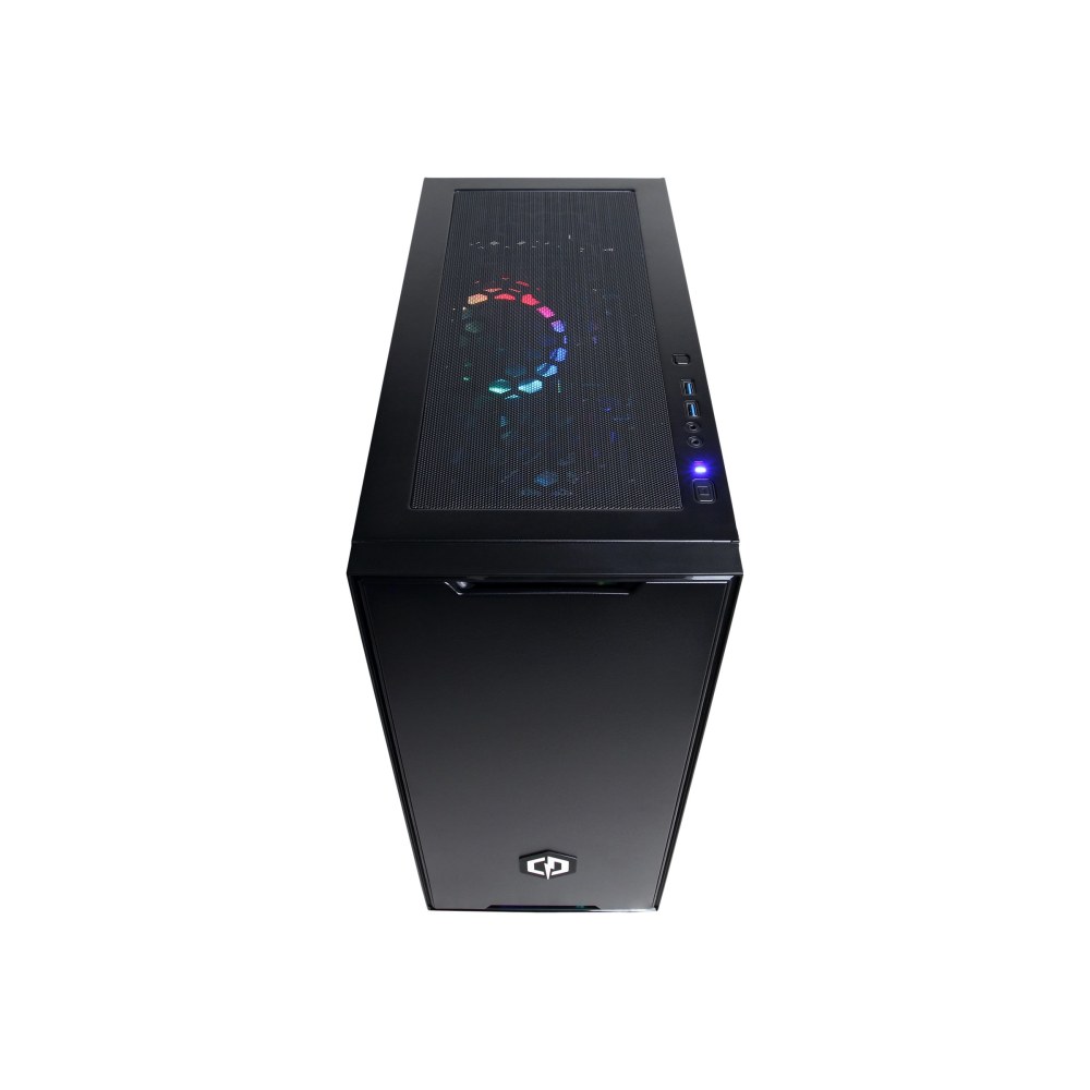 CyberPowerPC Gamer Xtreme Liquid Cool GLC2500V5 - Mid tower - Core i7 10700K / up to 5.1 GHz - RAM 16 GB - SSD 1 TB - NVMe - GF RTX 3060 - Gigabit Ethernet - 802.11a/b/g/n/ac - Win 10 Home 64-bit - monitor: none - black MPN:GLC2500V5
