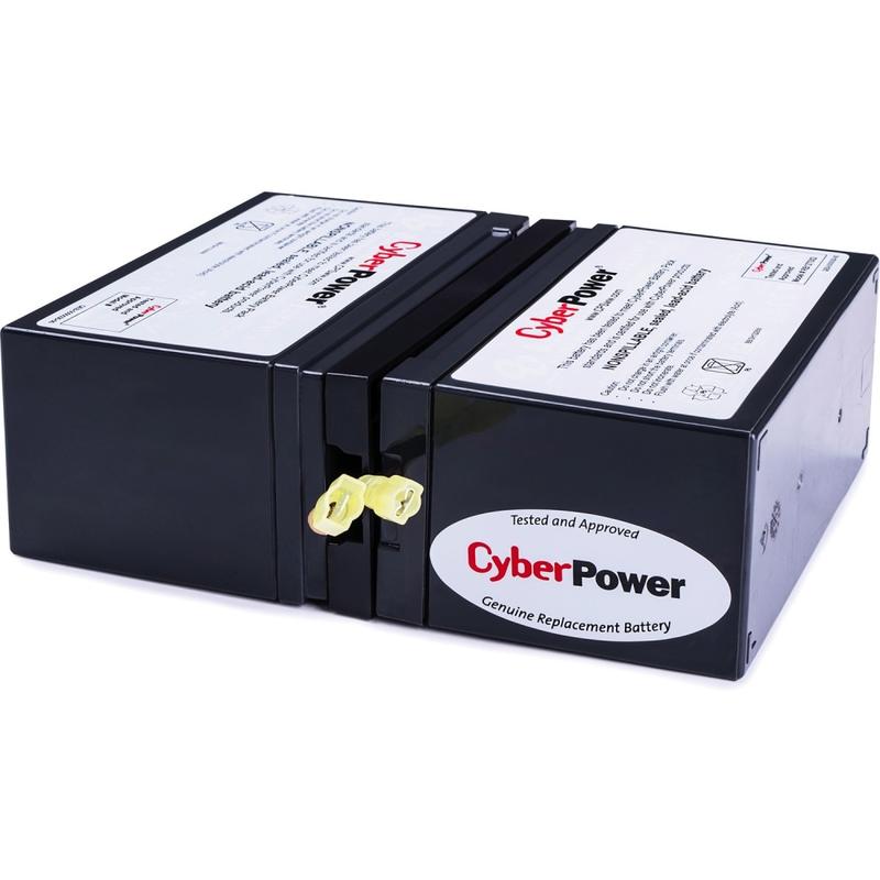 CyberPower RB1280X2D - UPS battery - 2 x battery - lead acid - 7.2 Ah - for AVR Series CP1200AVR MPN:RB1280X2D