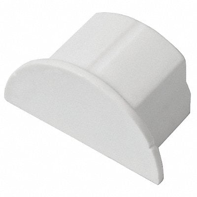 End Cap White PVC MPN:US/EC3015W/5/GR