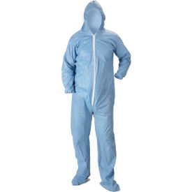 Lakeland Pyrolon® Plus 2 Disposable FR Coverall XL Hood Elastic Wrists/Ankles 25/PK 7428B 7414B-XL