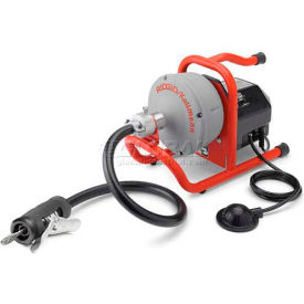 RIDGID® K-40 Sink Machine W/Inner Core W/Bulb Auger Autofeed 115V 35'L x 5/16