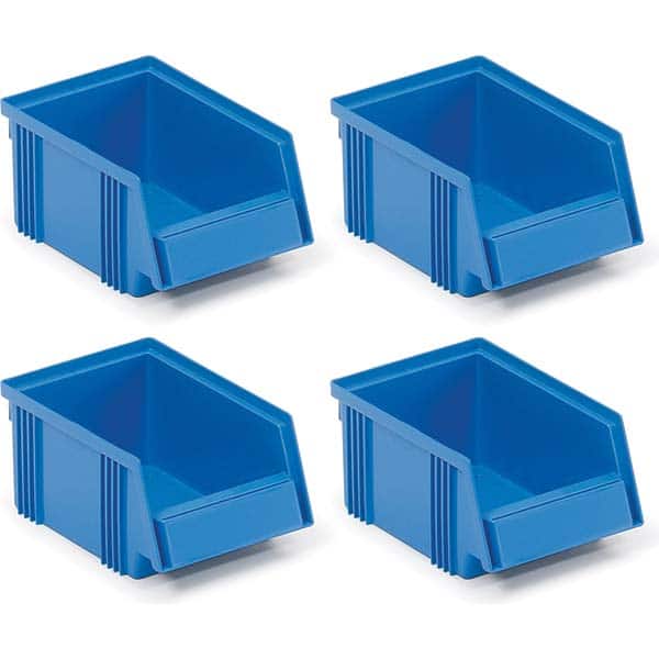 Plastic Hang & Stack Bin: Blue MPN:SBS4-1015-6