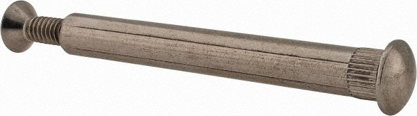 1/4-20 Thread Screw & Barrel, Flat Head, Phillips Drive, Stainless Steel Tamper Resistant Security Sex Bolt & Binding Post MPN:IEH5326