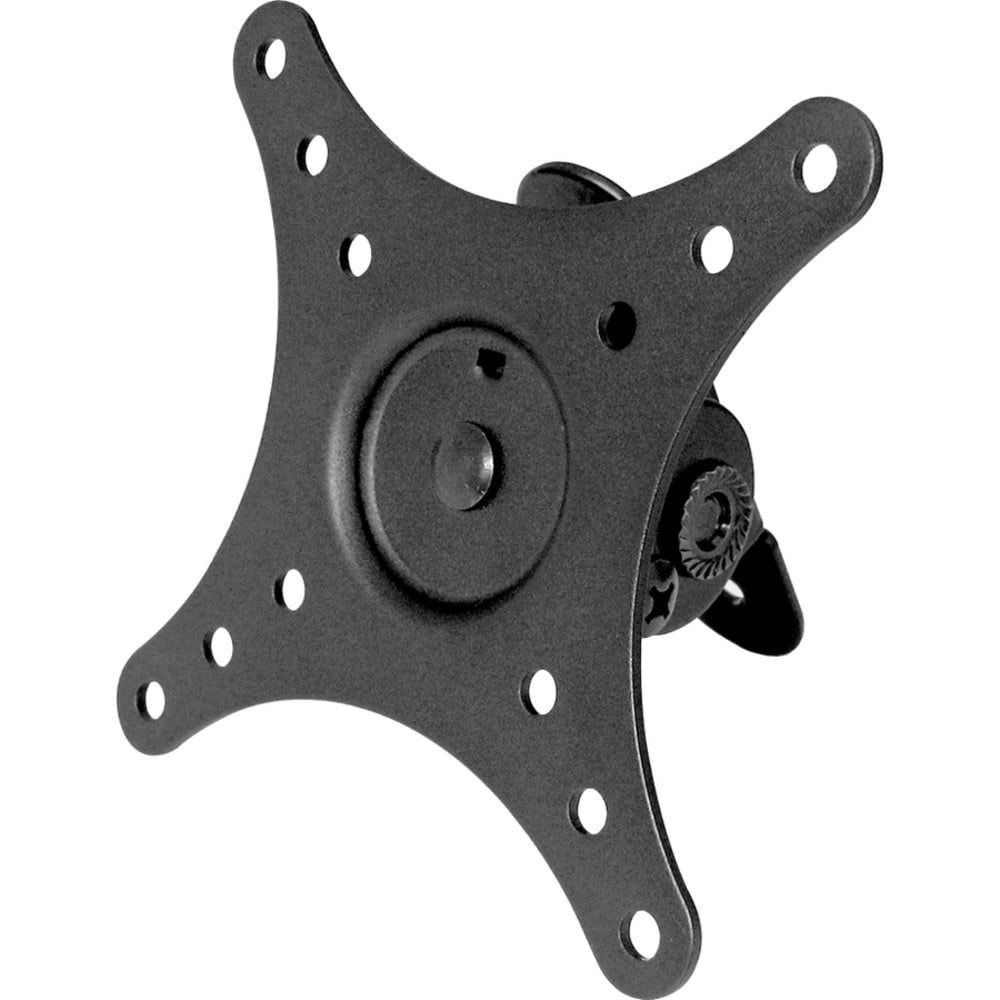 SIIG Tilting Wall Mount For 10 - 26in Flat-Panel TVs And Monitors, 4.6inH x 4.6inW x 2.1inD, Black (Min Order Qty 4) MPN:CE-MT0A12-S1