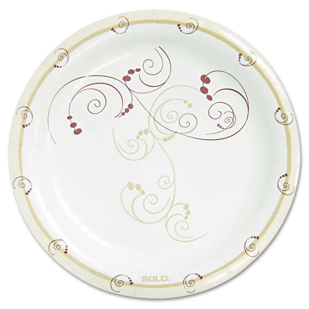 Solo Cup Heavyweight Paper Plates - 8.50in Diameter Plate - Paper Plate - 500 Piece(s) / Carton MPN:MP9RJ8001CT