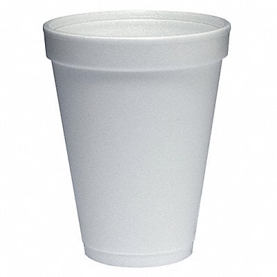 Disp Hot/Cold Cup 12 oz WH Foam PK1000 MPN:12J12