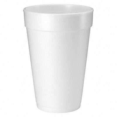 Disp Hot/Cold Cup 16 oz White PK1000 MPN:16J16