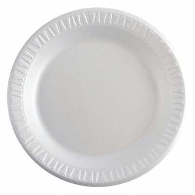 Disp Foam Plate 10 1/4 in White PK500 MPN:10PWC