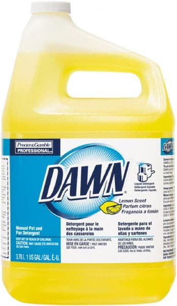 Dawn Professional Manual Pot & Pan Detergent, Dish Soap, Dishwashing Liquid, Lemon Scent, 1 gal, 4/Case MPN:PGC57444CT