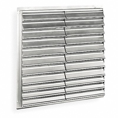 Fan Shutter 36 1/2 In dbl Pannel Alum MPN:1C209