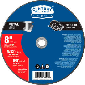 Century Drill 08808 Abrasive Saw Blade 8