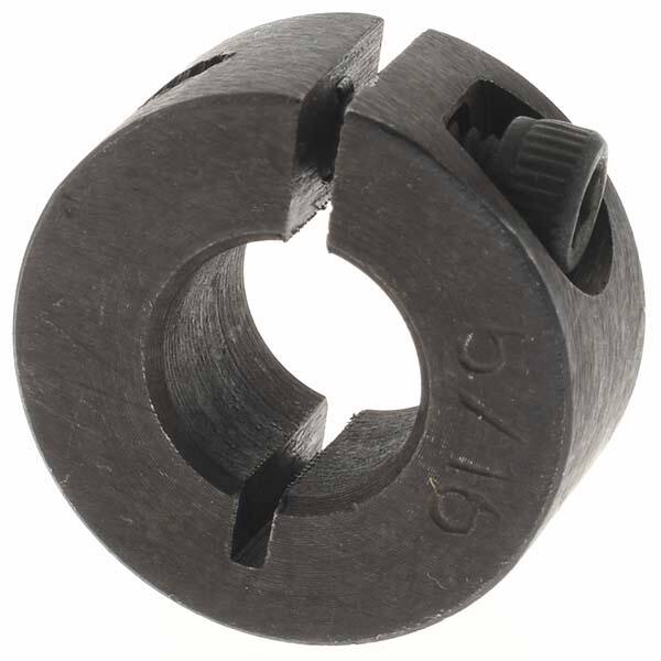 Shaft & Clamp Collars, Bore Diameter: 0.3125 , Outside Diameter (Inch): 0.0123 , Outside Diameter (mm): 0.3125 , Material: Steel  MPN:30851