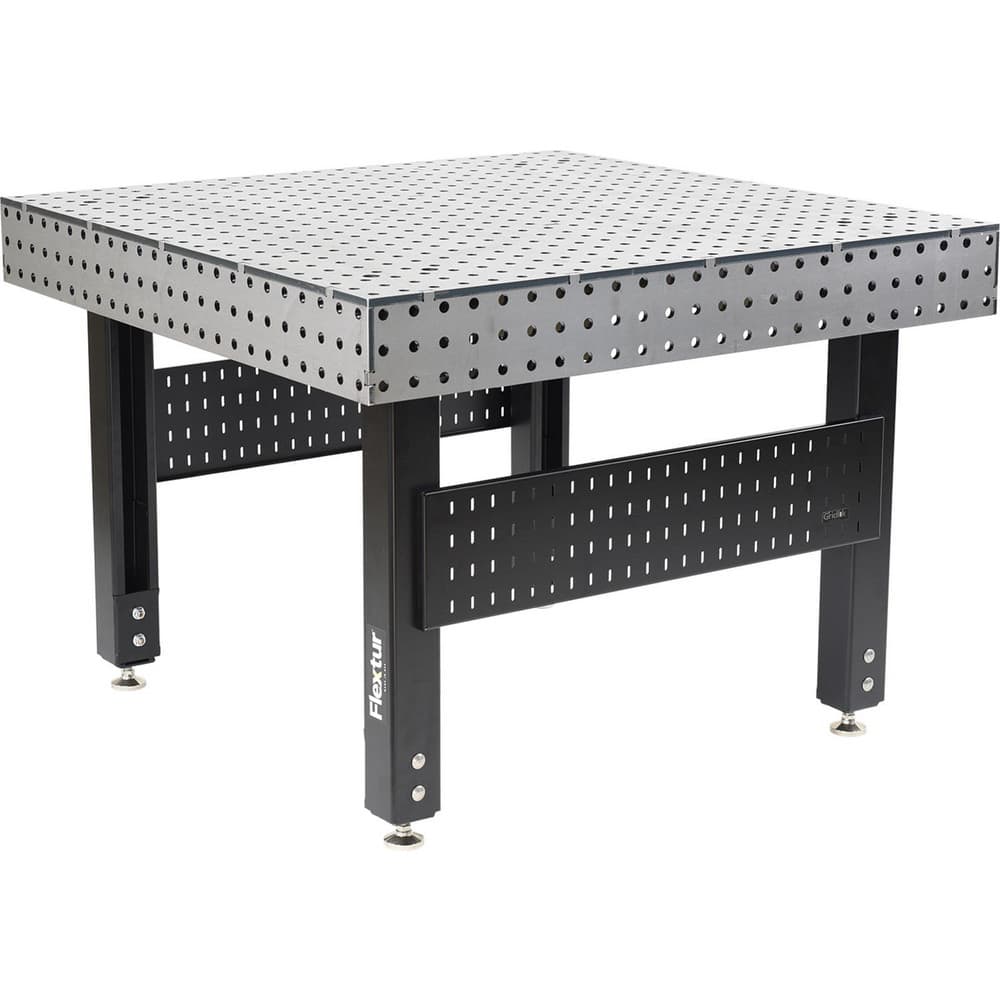 Welding Tables, Overall Width: 48 in , Overall Length: 48 in , Shape: Square , Maximum Load Capacity: 6000.00 , Material: Steel  MPN:78909510
