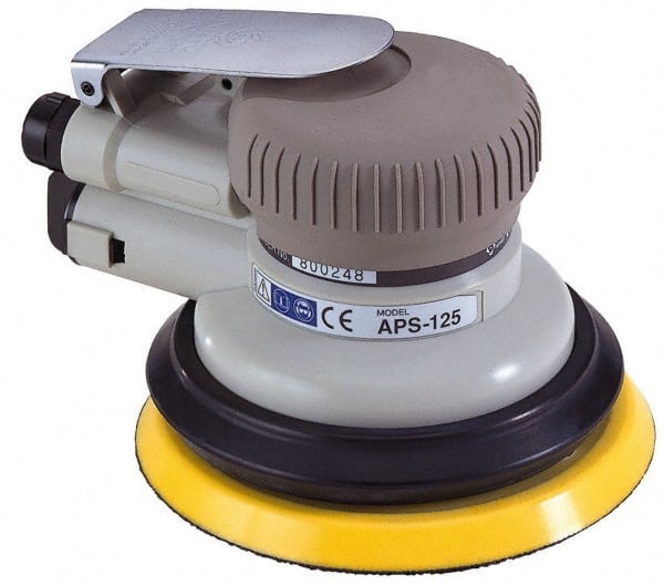 Air Orbital Sander: Rectangular, 4-1/2 x 5-1/2